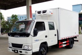 江鈴順達(dá)雙排冷藏車(藍(lán)牌，廂長3.2米)